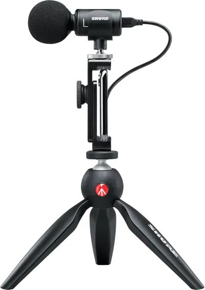 Set de înregistrare Shure - MOTIV MV88+, negru