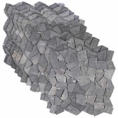 vidaXL Plăci de mosaic Gri închis 30 x 30 cm Marmură