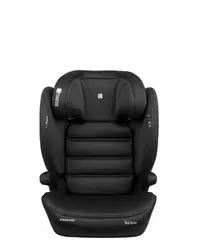Scaun auto cu isofix KikkaBoo i-Track i-SIZE Black 100-150 cm,tetiera reglabila 12 pozitii cu spuma de memorie,protectie SPS,conectori isofix cu afisaj instalare corecta