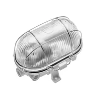Lampa BAT Metal E27 60W IP44 – gri, robusta pentru exterior