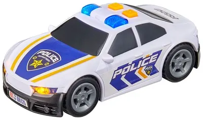 Jucărie pentru copii HTI Teamsterz - Mașină de poliție cu sunet și lumină