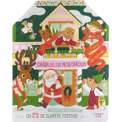 Oraselul lui Mos Craciun, Carte de advent cu clapete