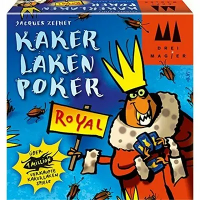 Joc de societate Cockroach Poker Royal - Petrecere