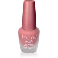 Technic Cosmetics Matte Nail Varnish lac de unghii cu rezistenta indelungata cu efect matifiant
