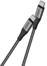 Cablu Energizer - C541CKBK, USB-C/USB-C, 2 m, negru