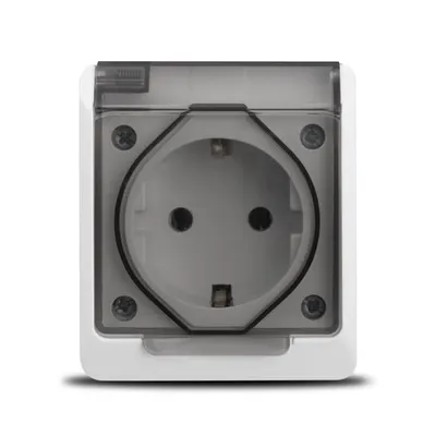 Priza cu Capac PT IP54, NV_1204.011