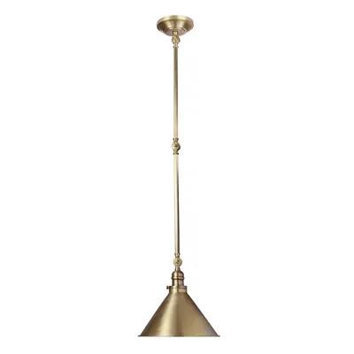 Aplica Provence 1 Light Wall Light/Pendant – Aged Brass