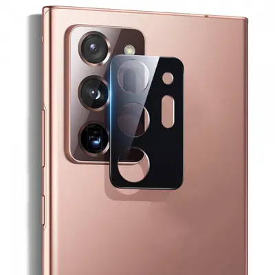 Folie de protectie Camera Spate Techsuit pentru Samsung Galaxy Note 20 Ultra 5G N986 / Note 20 Ultra N985, Sticla Securizata, Neagra