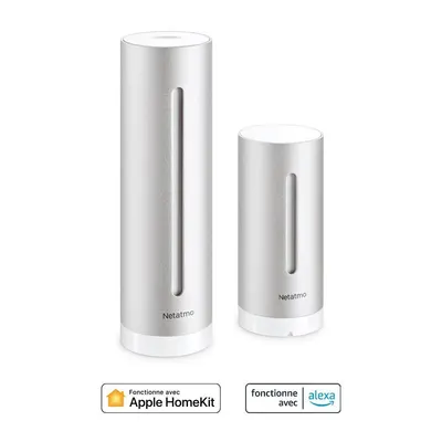 Netatmo estación meteorológica inteligente plata