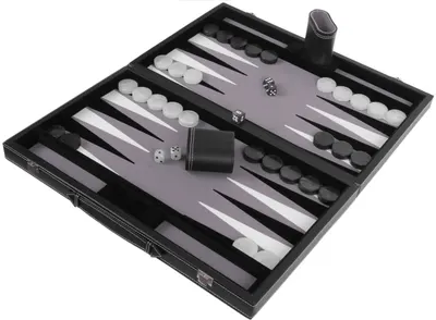 Tavă din piele Modiano - Deluxe, negru