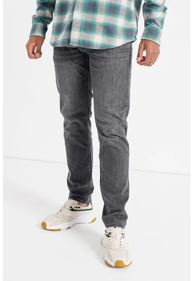 Blugi slim fit Walker - Gri inchis