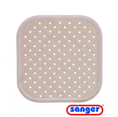 Covoras antiderapant din cauciuc natural pentru dus 56x56 cm melba