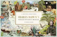 Puzzle Thames & Hudson din 1000 piese - Călătoria lui Charles Darwin