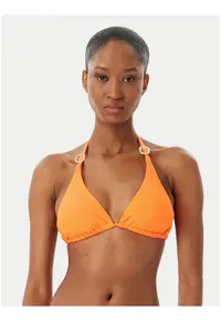 Top de bikini dama - portocaliu - material sintetic - uni