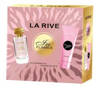 Set In Flames Apa de parfum 90ml + Gel de dus 100ml, La Rive