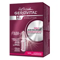 Fiole cu acid hialuronic H3 Evolution, Gerovital | 10 fiole x 2 ml