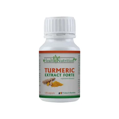Turmeric extract forte, Health Nutrition, 120 capsule