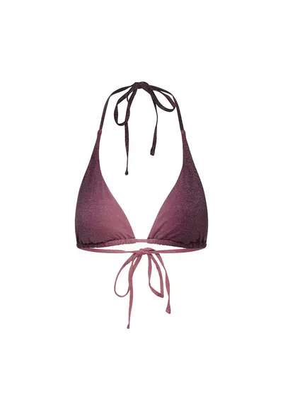 Sutien triunghiular de baie Zenith roz pal - Roz pal