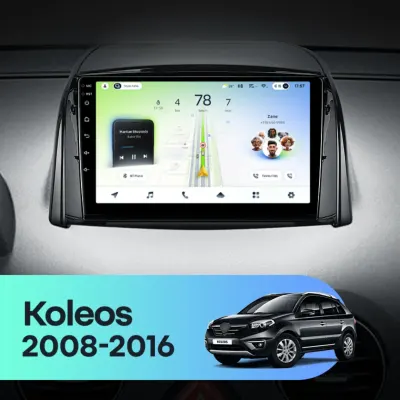 Navigatie Auto Teyes CC4L DTS Renault Koleos 2008 - 2016 6+64GB 9" QLED Qualcomm 2Ghz, Android 4G Bluetooth 5.1 DSP