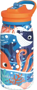 Sticlă termică Quokka Kids - Pop, Ocean, 445 ml