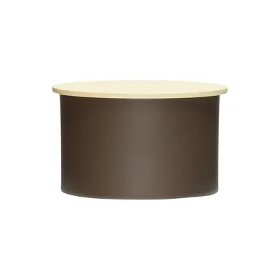 Cutie de depozitare din metal cu capac/decorativă District – Hübsch