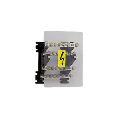 Power distribution block - stepped pentru lugs - 125 A - 4 bars 15 x 4 mm