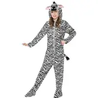 Costum zebra salopeta copii