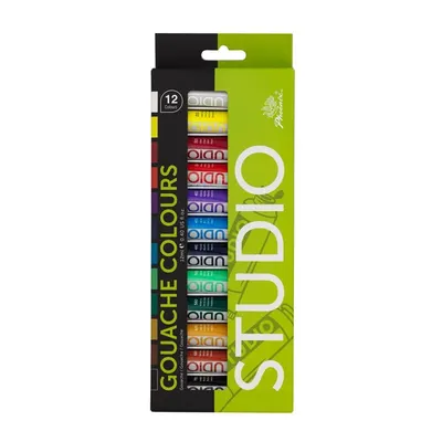 Set Culori Gouache Phoenix, 12 Culori x 12 ml