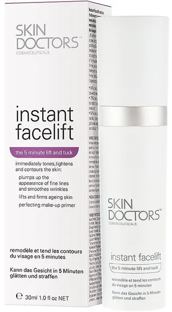 Skin Doctors Ser de lifting pentru față Instant Facelift, 30 ml