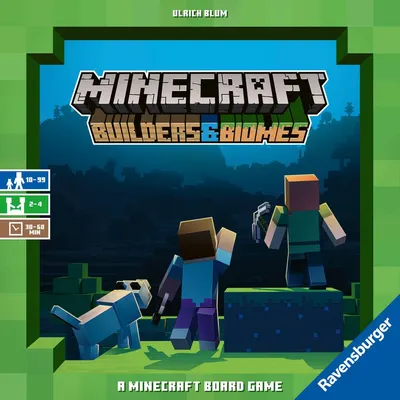 Joc de societate Minecraft: Builders & Biomes - Pentru famlie