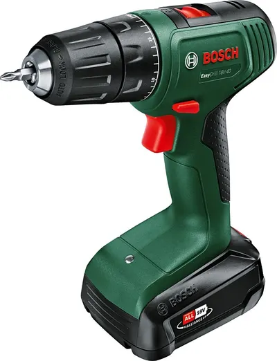 Șurubelnită cu acumulator Bosch - Easy Drill, 18V-40, 40 Nm, 2 Ah Li-ion