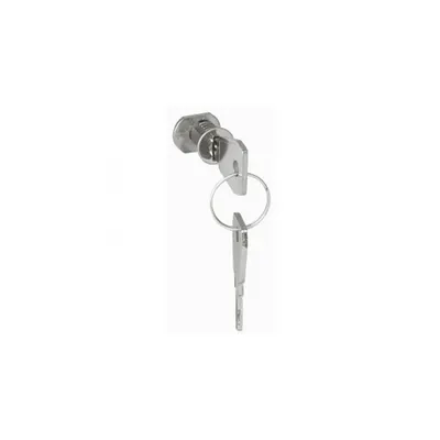 Key lock - To be fitted on alb or transparent Usas - Supplied cu key N° 850
