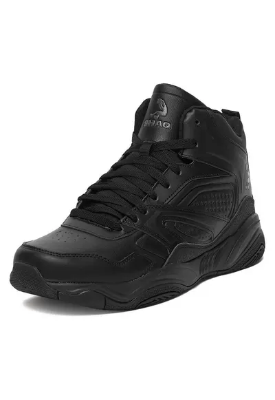 Pantofi sport barbati - negru - material sintetic - design ajustat