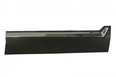 Bandou ornament usa fata dreapta negru cu dunga cromata potrivit HONDA CR-V V dupa 2016