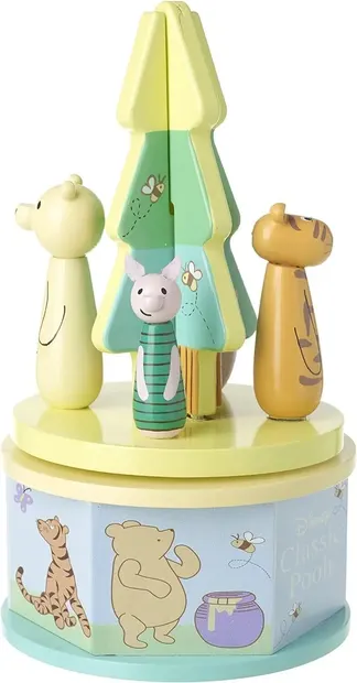 Carusel muzical din lemn Orange Tree Toys -Winnie the Pooh