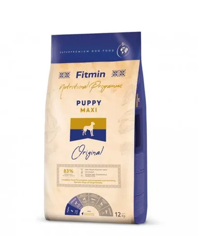 FITMIN Dog Maxi Puppy 12 kg hrana superpremium pentru catei de rase mari