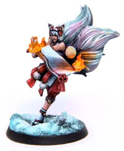 Extensie de joc de societate Eldfall Chronicles: Northern Wind - Kitsune Spellmaiden