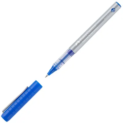 Roller Faber-Castell Free Ink - 0.5 mm, albastru