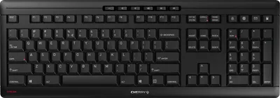 Tastatura Cherry - Stream, fara fir, neagra