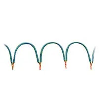 Wire commoning chain; insulated; 32 connections; gray