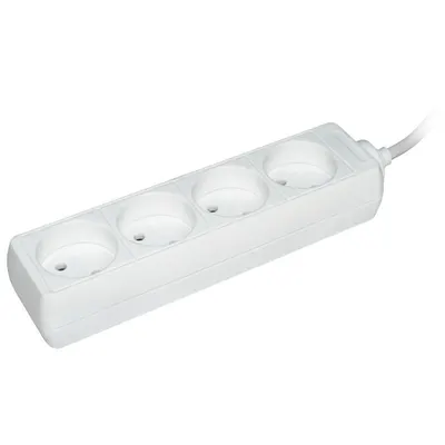 Prelungitor 4 prizas 2P/3meters 2x0.75mm2 10A/250