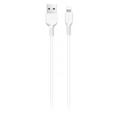 Cablu Date si Incarcare USB-A - Lightning HOCO Flash X20, 18W, 1m, Alb