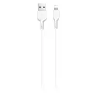 Cablu Date si Incarcare USB-A - Lightning HOCO Flash X20, 18W, 1m, Alb