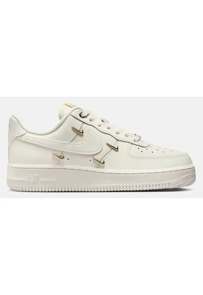 Pantofi sport din piele cu insertii logo metalice Air Force 1