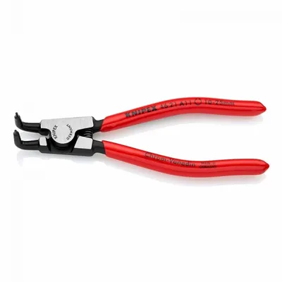 Cleste profesional de deschidere cu varfuri indoite pentru inele de siguranta Knipex 46 21 A11, 125 mm