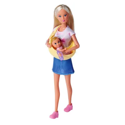 Papusa cu port bebe Simba Steffi Love 29 cm