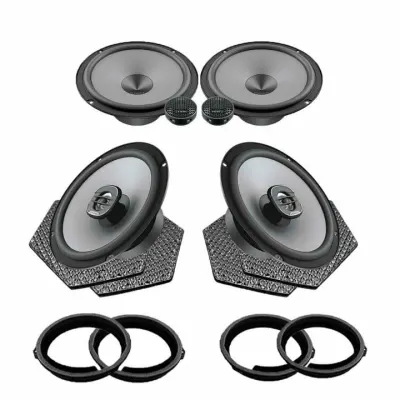 Pachet difuzoare auto Hertz Uno dedicat Dacia Jogger 2021-, RMS 75W