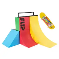 Set de joaca cu rampa si mini skateboard Tech Deck XConnect Competition Wall