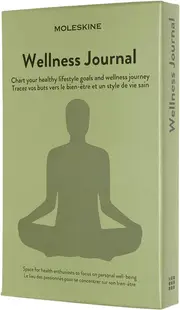 Caiet cu copertă tare Moleskine Passion - Wellness, verde
