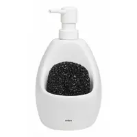 Dozator de săpun lichid alb din ceramică 590 ml Joey – Umbra